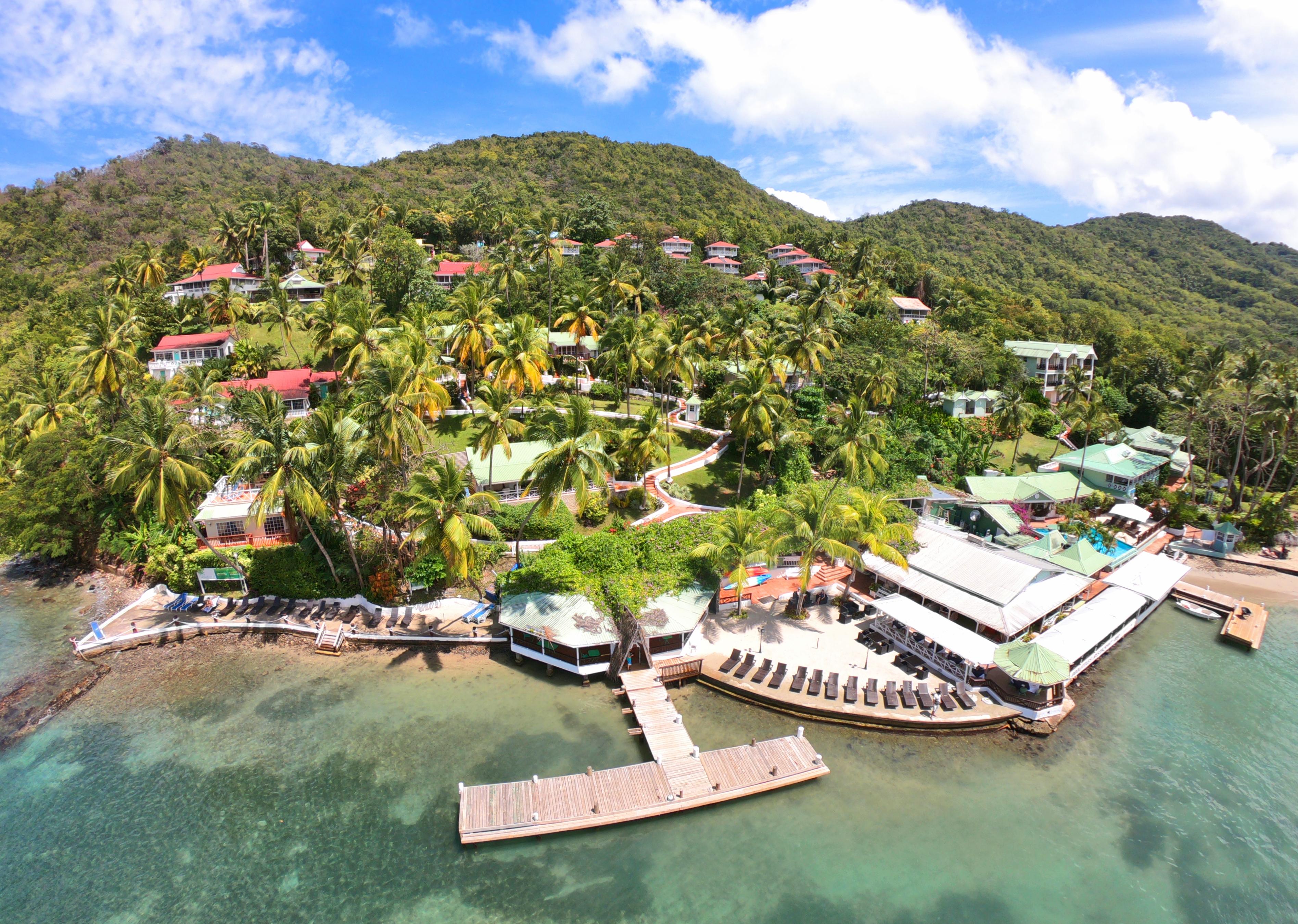 Marigot Beach Club & Dive Resort Bagian luar foto